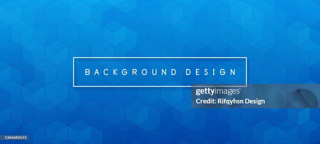 Abstract Modern Hexagonal Medical Background Design. Geometric abstract background with hexagons. Honeycomb, science and technology vector illustration