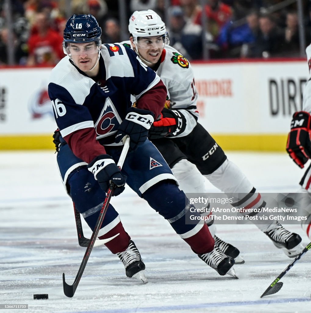 COLORADO AVALANCHE VS CHICAGO BLACKHAWKS, NHL