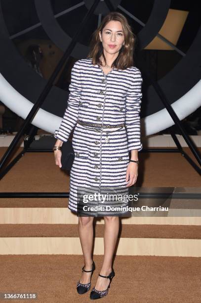 Sofia Coppola attends the Chanel Haute Couture Spring/Summer 2022 show as part of Paris Fashion Week on January 25, 2022 in Paris, France.