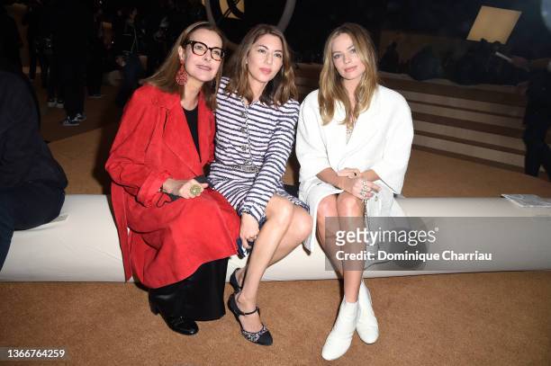 Carole Bouquet, Sofia Coppola and Margot Robbie attend the Chanel Haute Couture Spring/Summer 2022 show as part of Paris Fashion Week on January 25,...