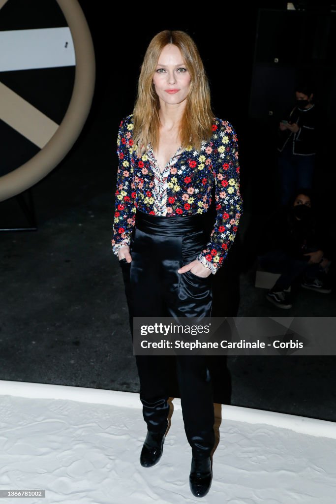 Chanel : Front Row - Paris Fashion Week - Haute Couture Spring/Summer 2022
