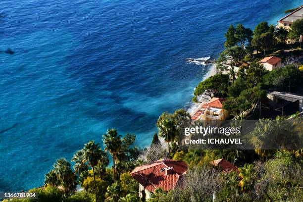 eze french riviera - eze village - fotografias e filmes do acervo