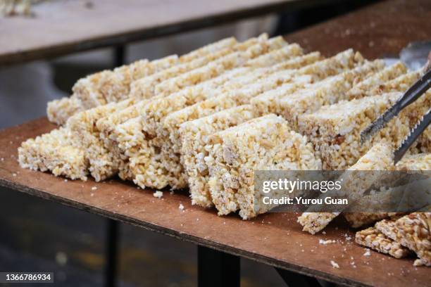 Asian Puffed Rice Cakes Puffed Rice Photos and Premium High Res Pictures - Getty Images