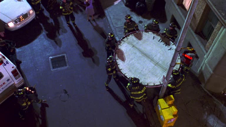 Firefighter Net 19 Firefighters Safety Net Stock Videos, Footage, & 4K Video Clips ...