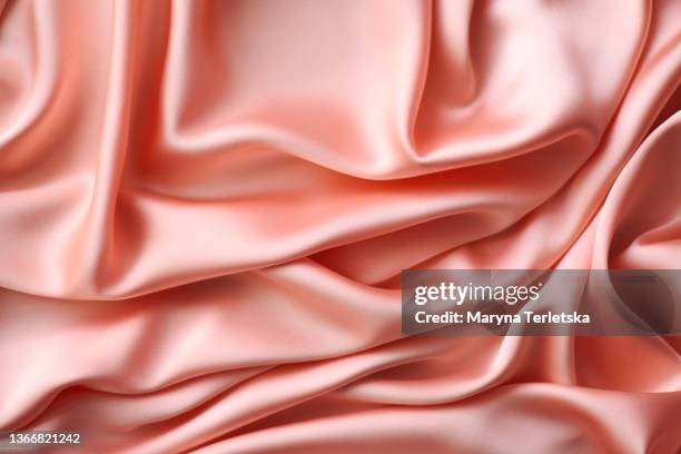 universal abstract satin background in pink color. universal background. satin background. atlas pink. - silk 個照片及圖片檔