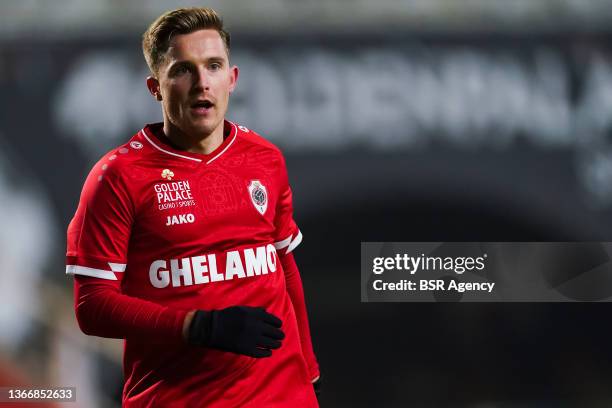 Johannes Eggestein of Royal Antwerp FC during the Jupiler Pro League match between Royal Antwerp FC and Sint-Truidense VV at the Bosuilstadion on...