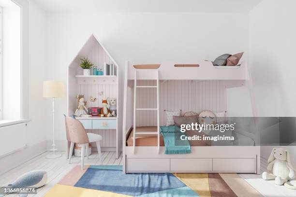 children's room - bedroom interior bildbanksfoton och bilder