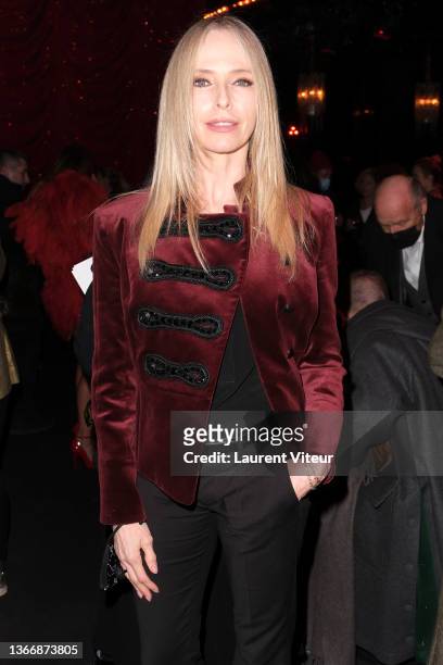 Tonya Kinzinger attends the On Aura Tout Vu Haute Couture Spring/Summer 2022 show as part of Paris Fashion Week at Le Paradis Latin on January 25,...