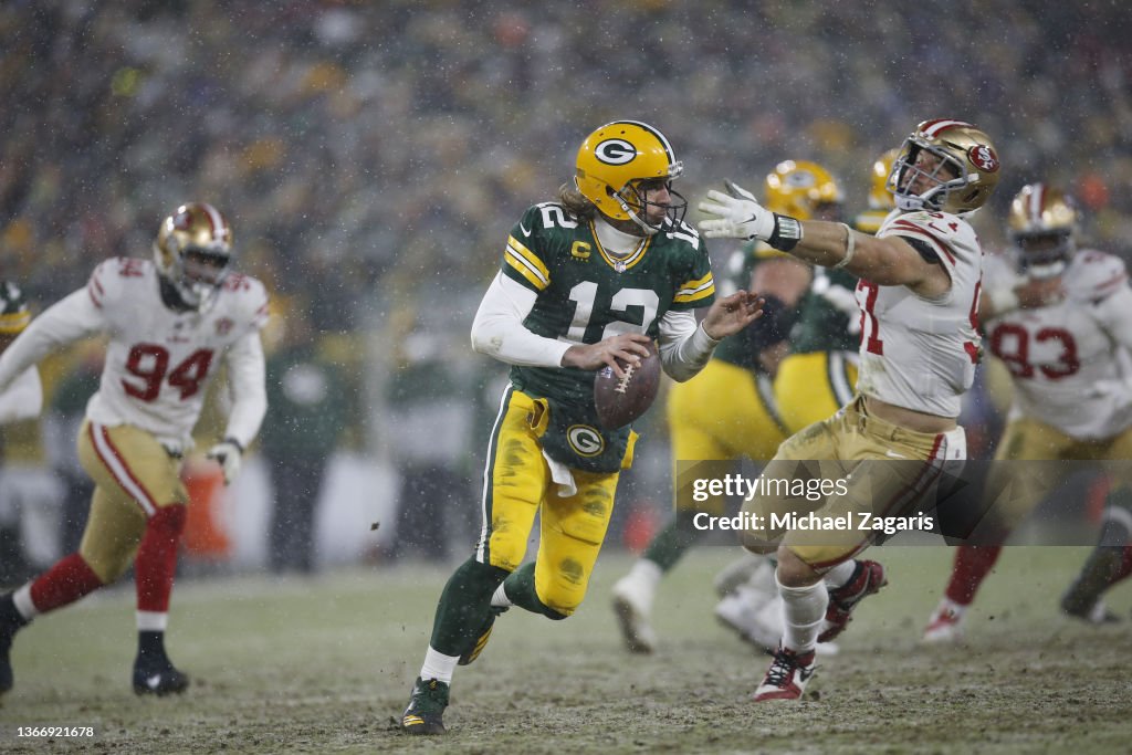 NFC Divisional Playoffs - San Francisco 49ers v Green Bay Packers