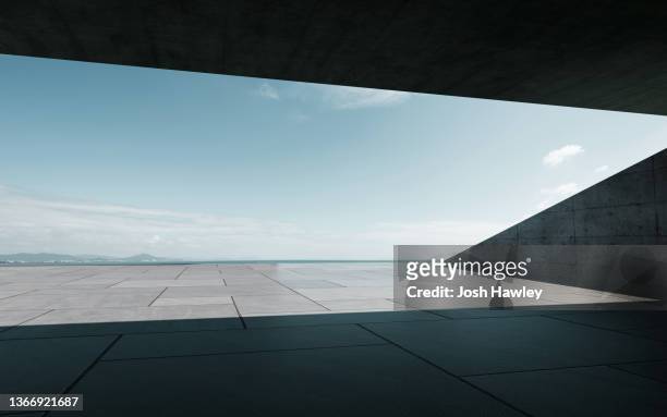 empty  concrete  wall  background - observation point stock pictures, royalty-free photos & images