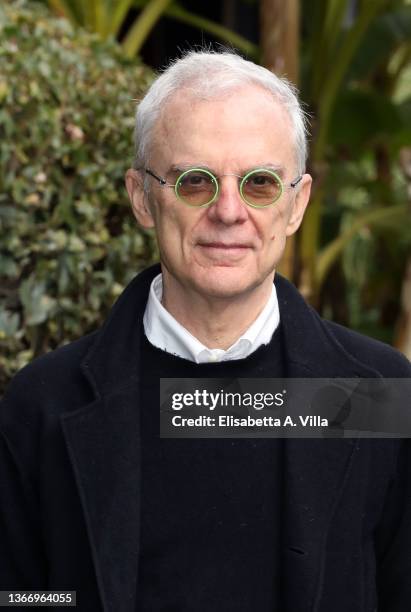 Director Daniele Luchetti attends the photocall of the tv serie "L'amica geniale - Storia di chi fugge e di chi resta" at Rai Studios on January 26,...