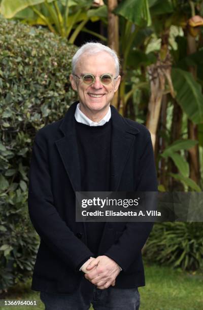 Director Daniele Luchetti attends the photocall of the tv serie "L'amica geniale - Storia di chi fugge e di chi resta" at Rai Studios on January 26,...