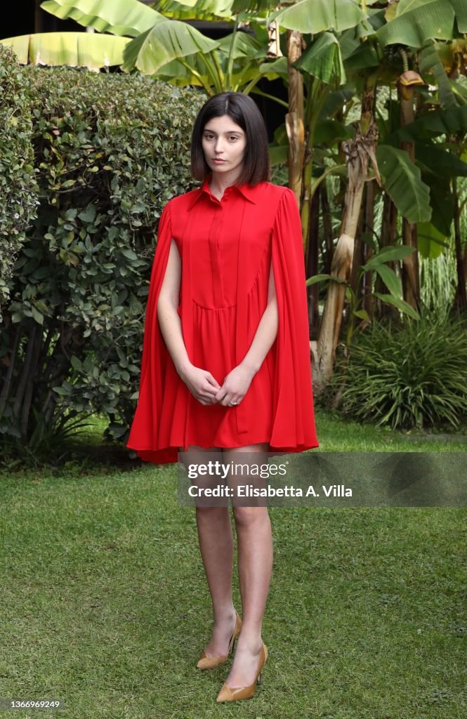 Gaia Rome Gaia Girace attends the photocall of the tv serie