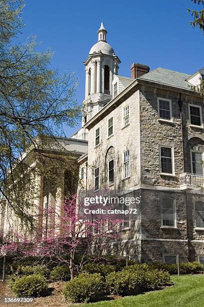 old principal penn state college campus de la luz del sol - state college pennsylvania fotografías e imágenes de stock