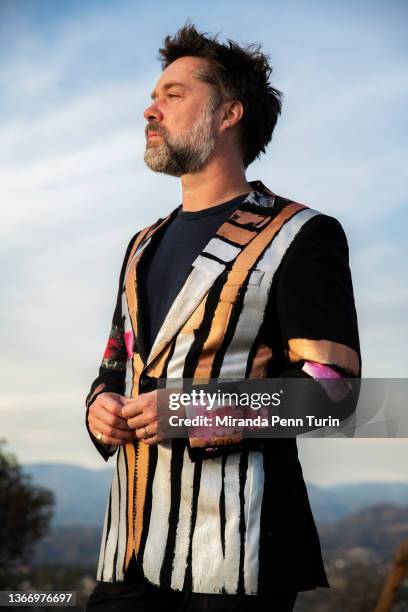 Musician Rufus Wainwright poses for a portrait before his Grammy performance on March 14, 2021 in Los Angeles, California.