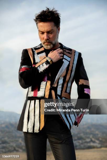 Musician Rufus Wainwright poses for a portrait before his Grammy performance on March 14, 2021 in Los Angeles, California.