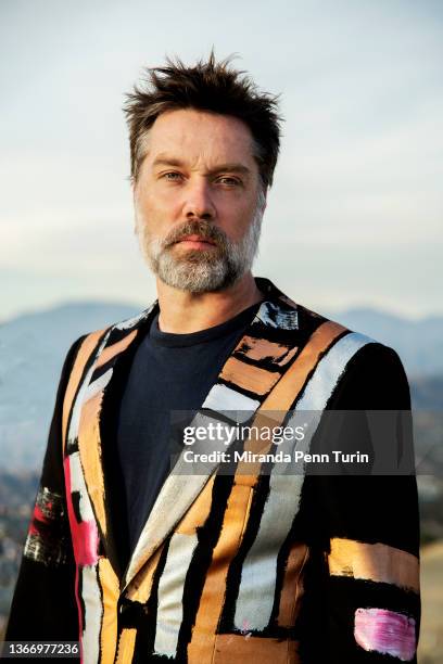 Musician Rufus Wainwright poses for a portrait before his Grammy performance on March 14, 2021 in Los Angeles, California.