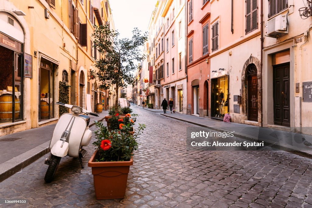 Street in Rome, Italy