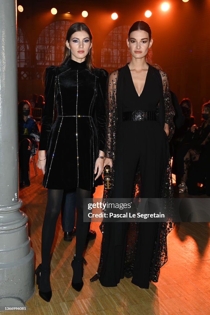 Elie Saab : Front Row - Paris Fashion Week - Haute Couture Spring/Summer 2022