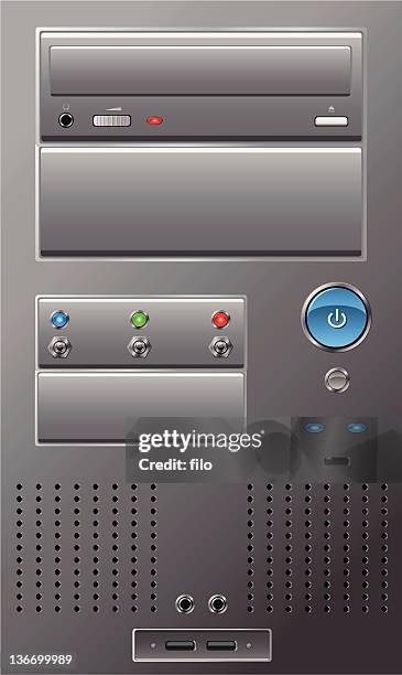 Computer Tower Vector 24 Computer Tower Vector High Res Illustrations - Getty Images
