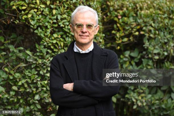 Italian director Daniele Luchetti attend the photocall of the tv series L'amica geniale. Roma , January 26th, 2022