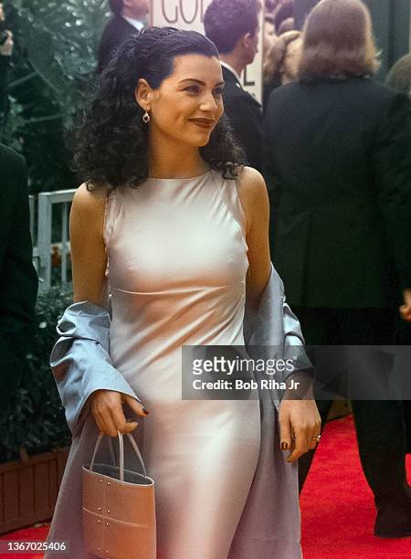 Julianna Margulies arrives at the 55th Annual Golden Globes Awards Show, January 18, 1998 in Beverly Hills, California.