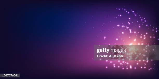 glowing light explodes with rays - ethereal light background stock illustrations