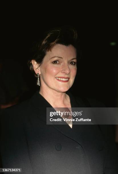 British actress Brenda Blethyn attends the Hollywood premiere of 'Lost Highway,' held at the Pacific's Cinerama Dome in Los Angeles, California, 18th...