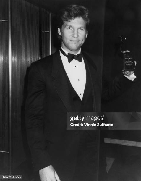American actor Jeff Bridges attends the 29th Annual Thalians Ball, held at the Century Plaza Hotel in Los Angeles, California, 3rd November 1984.