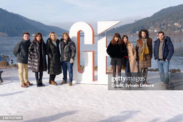 Pascal-Alex Vincent, Valerie Donzelli, Julie Gayet, Alexandre Aja, Melanie Doutey, Suliane Brahim, Bertrand Mandico and Gregory Montel attend the...