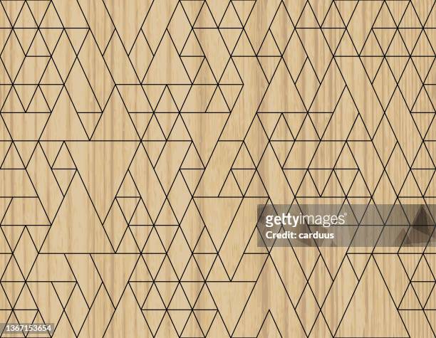 seamless  wood  textured  geometric  pattern - floorboard 幅插畫檔、美工圖案、卡通及圖標