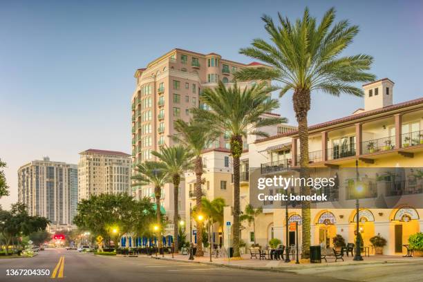 downtown st petersburg florida usa - st petersburg florida stock pictures, royalty-free photos & images