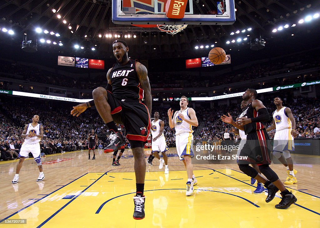 Miami Heat v Golden State Warriors