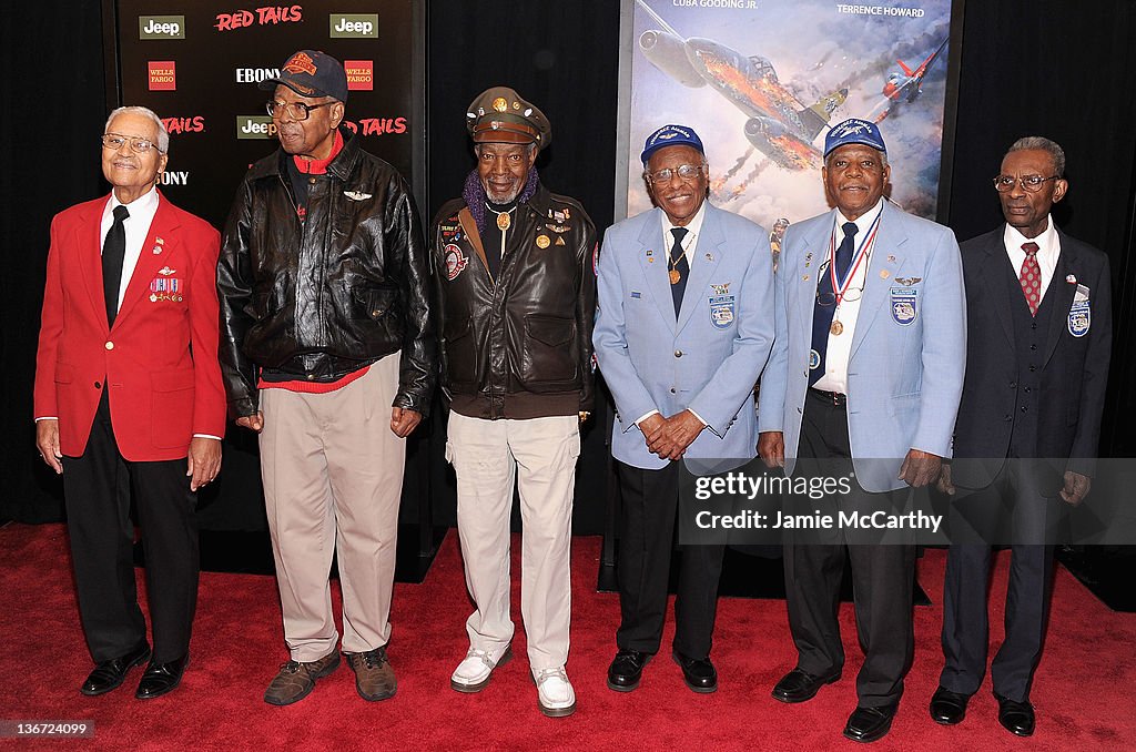 "Red Tails" New York Premiere - Arrivals