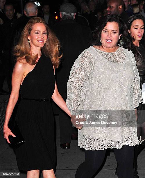 Michelle Rounds and Rosie O'Donnell attend the 2011 National Board of Review Awards gala at Cipriani 42nd Street on January 10, 2012 in New York City.