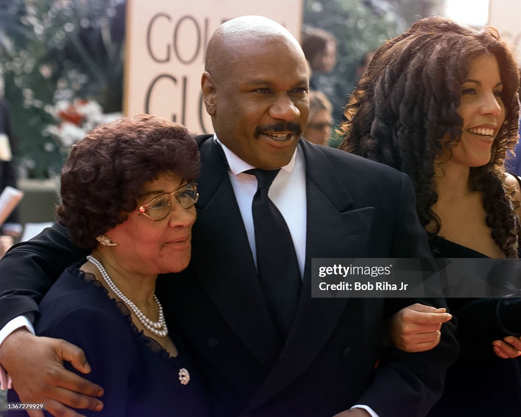 Actor Ving Rhames arrives with his mother Reatha Rhames and wife News Photo Getty Images Actor Ving Rhames arrives with his mother Reatha Rhames and wife News Photo Getty Images