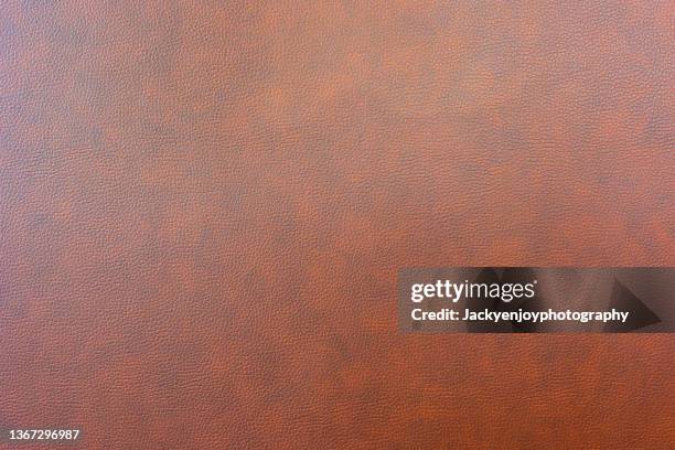 skin red brown leather and texture background. - leather book stock pictures, royalty-free photos & images