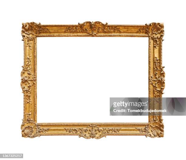 frame - goldfarbig stock-fotos und bilder