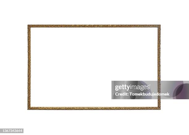 frame - gold patina stock pictures, royalty-free photos & images