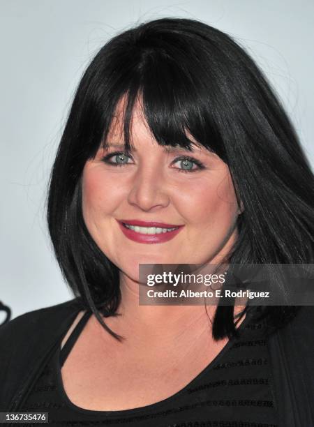 Actress Tina Yothers arrives to the Disney ABC Television Group's "TCA Winter Press Tour" on January 10, 2012 in Pasadena, California.