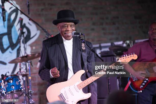 Buddy Guy at Buddy Guy's Legends in Chicago Illinois, January 9, 2022.