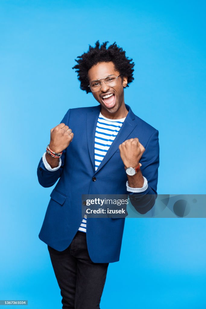 Portrait of winner