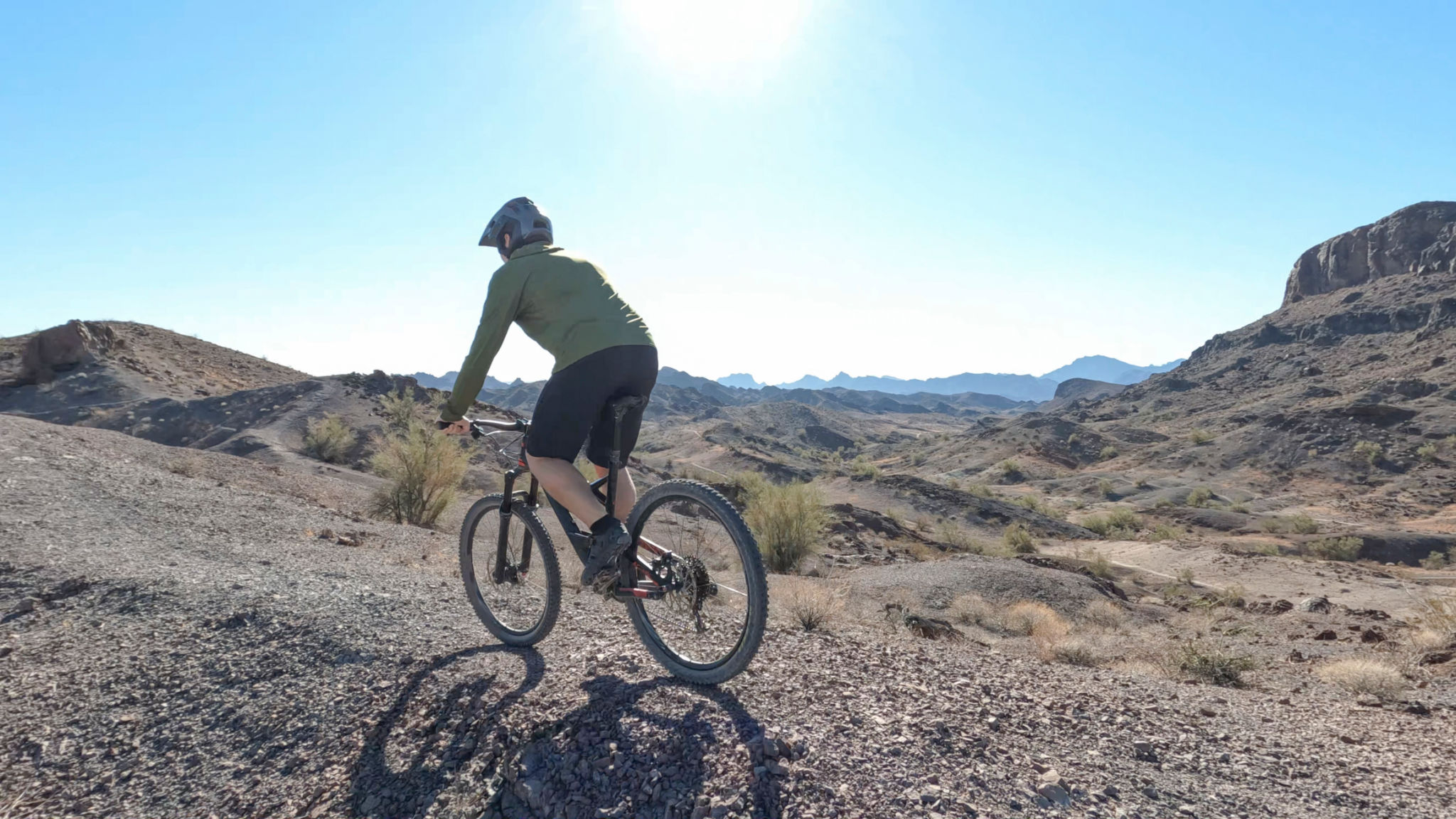 solo desert ride