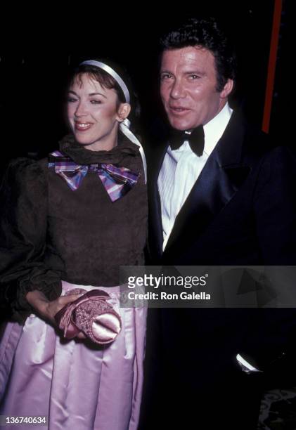 William Shatner and wife Marcy Lafferty attend Nineth Annual American Film Institute Lifetime Achievement Awards Honoring Fred Astaire on April 10,...