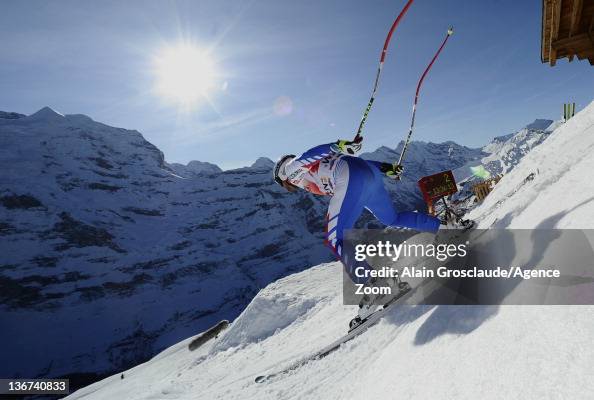 David Poisson David Poisson of France attends the Audi FIS Alpine Ski World Cup ...