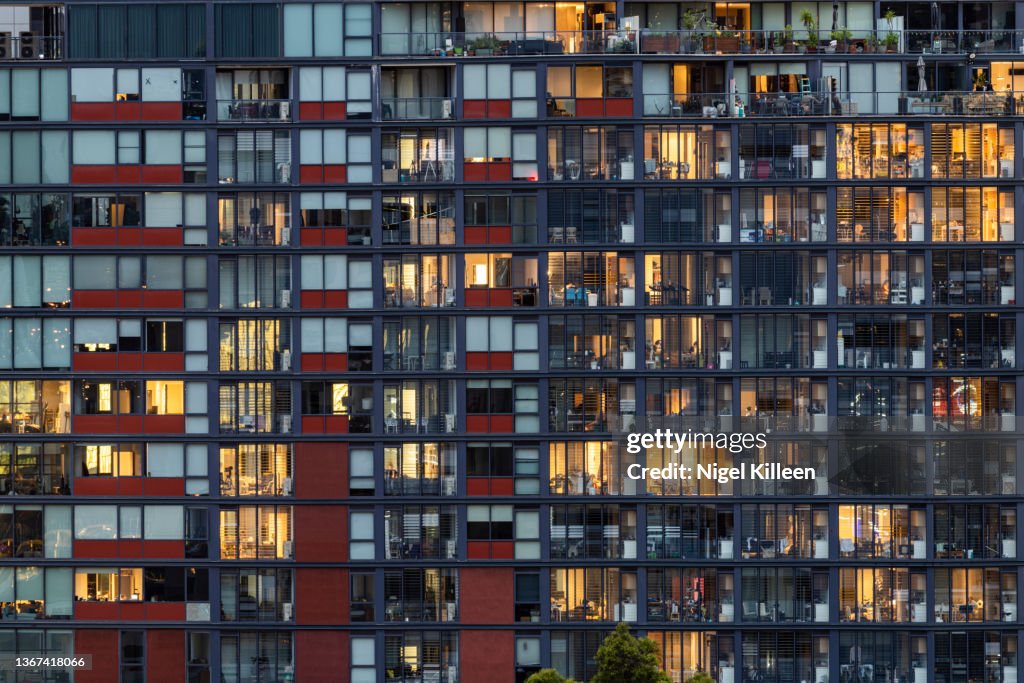 High rise apartments