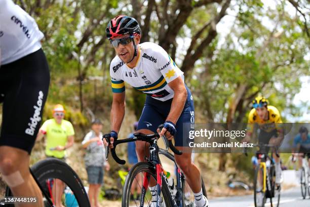 Richie Porte of Australia and Team Garmin Australia competes on the last race of his professional career during the 2nd Santos Festival Of Cycling...