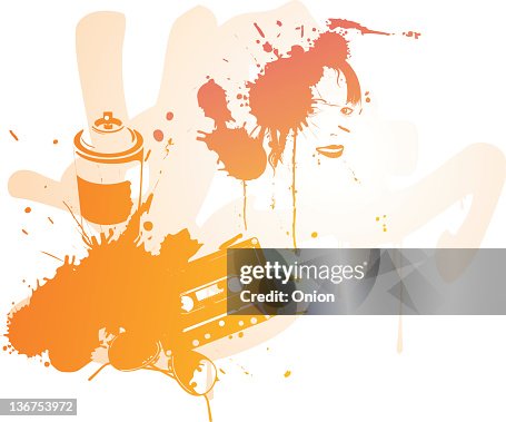 Graffiti illustration Graffiti illustration