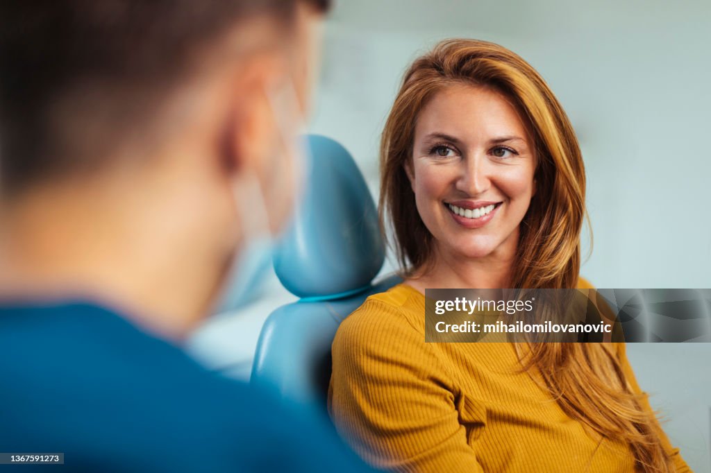 All smiles after a good checkup