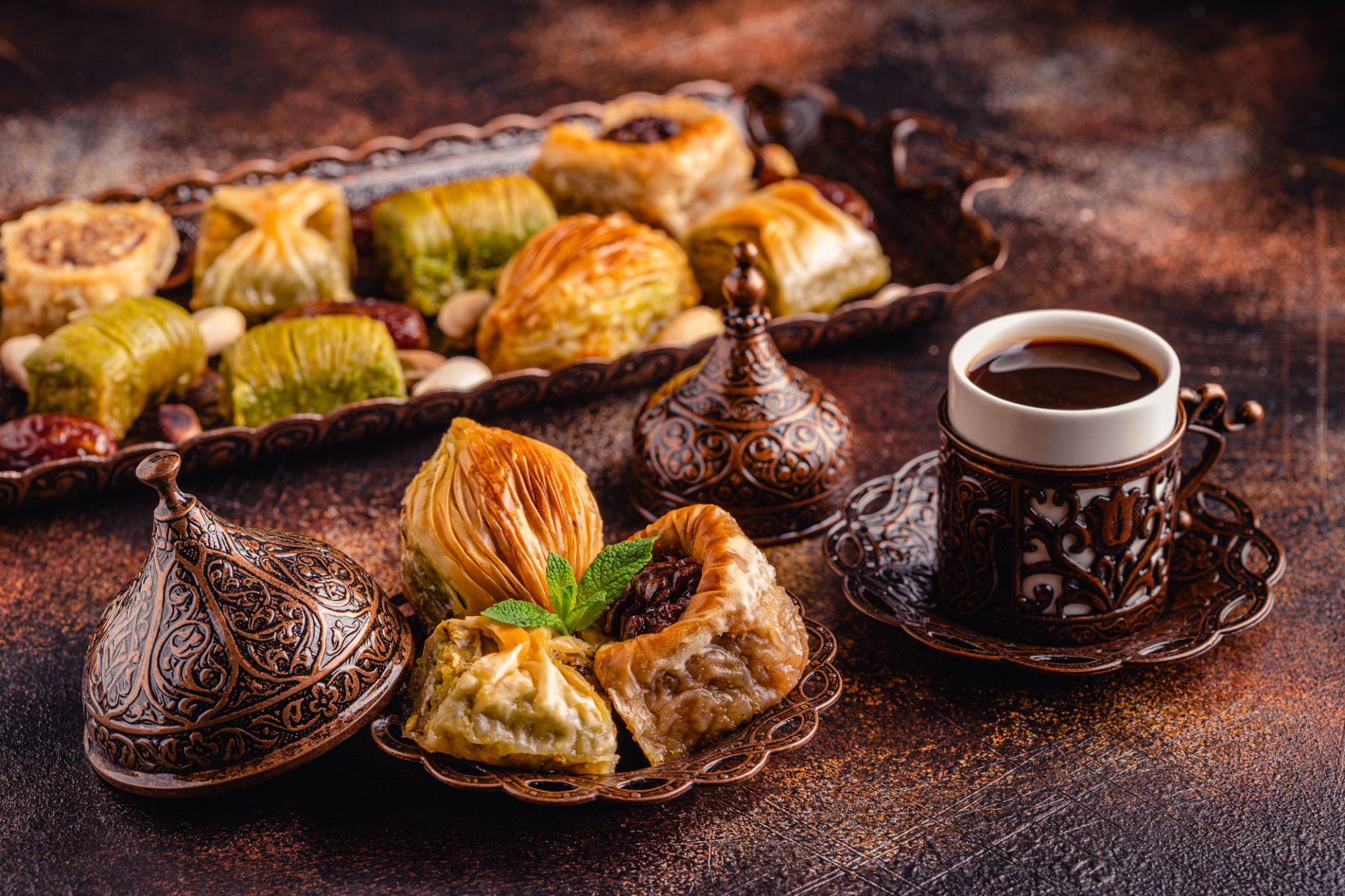 baklava coffee